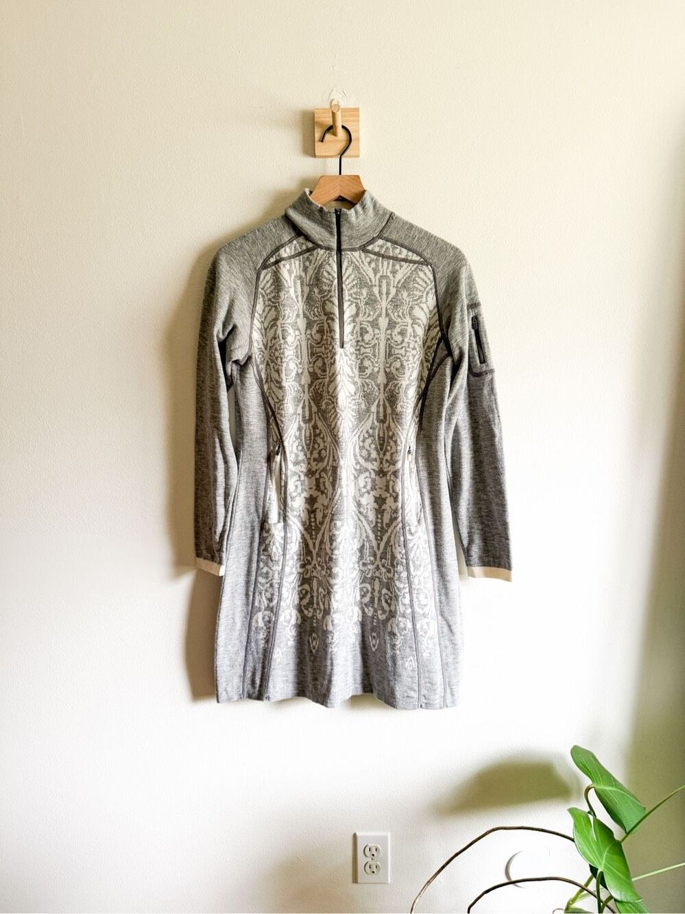 Title Nine Wool Blend Sweater Dress Size L